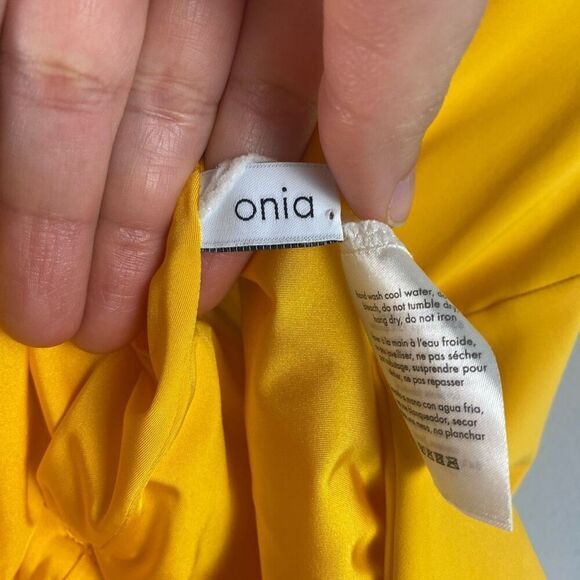 Onia Danielle One Piece Belted Swimsuit - Picture 11 of 12